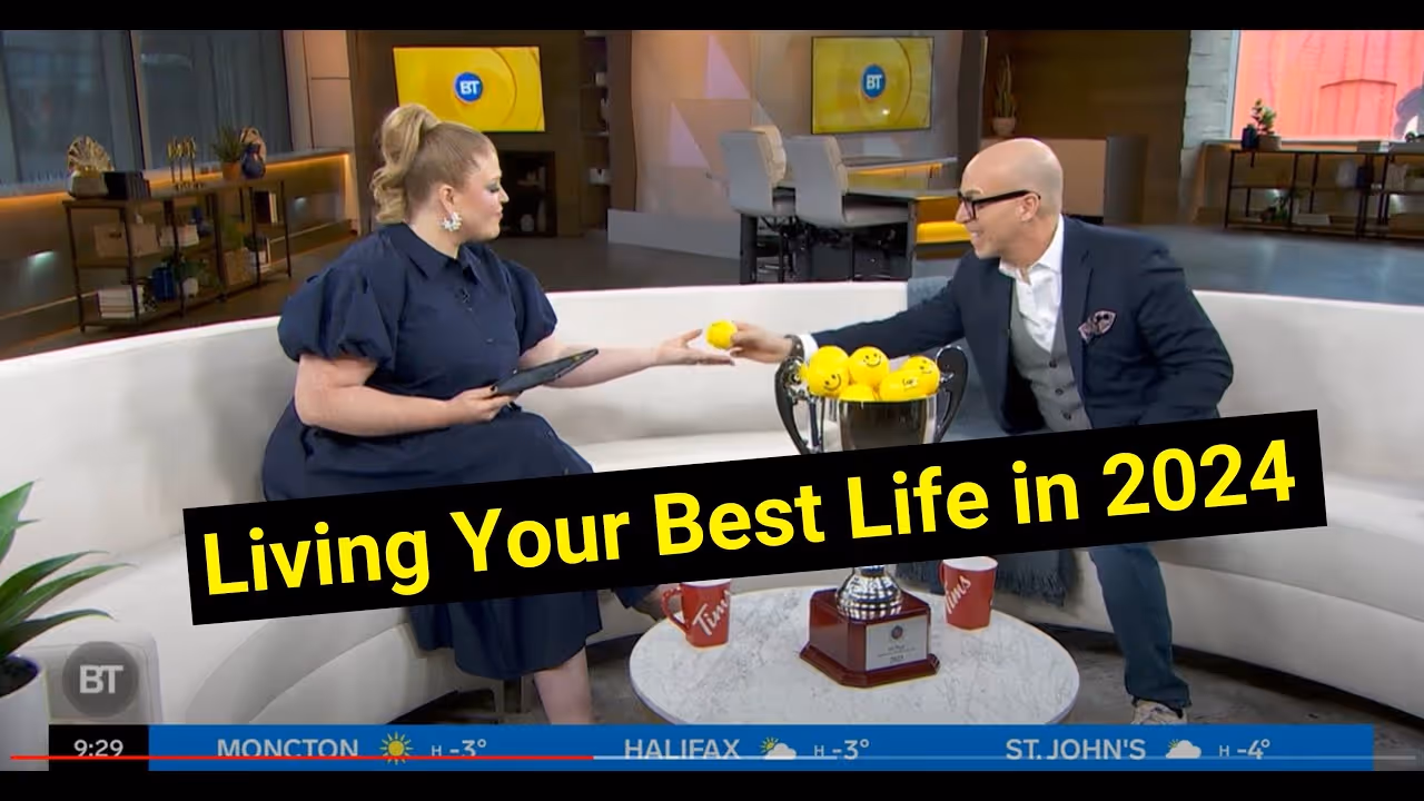 Martin Lesperance at Breakfast TV