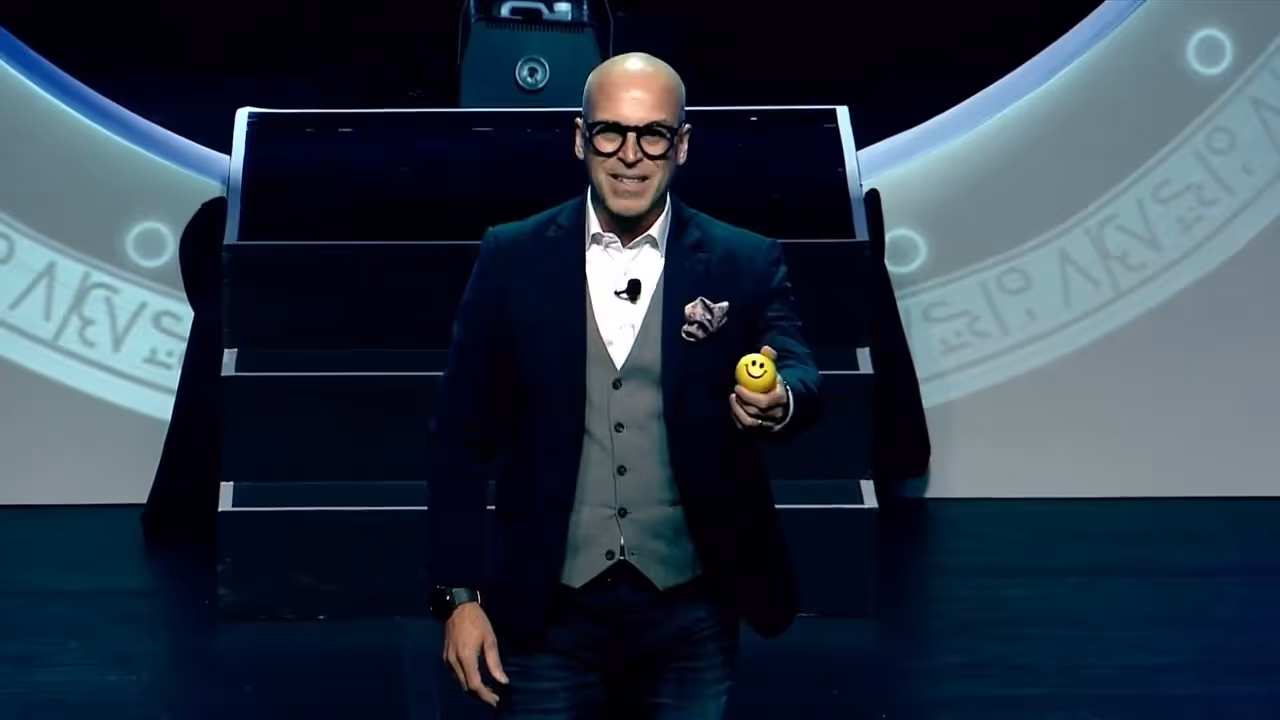 Martin Lesperance on Stage at Destiny fest 2024