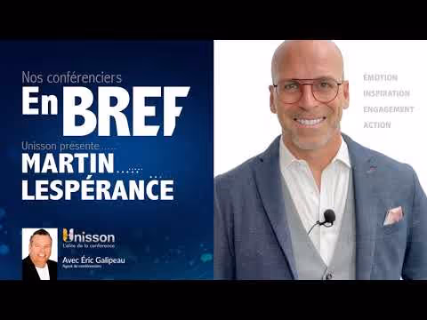 Martin Lesperance at Nos conférenciers