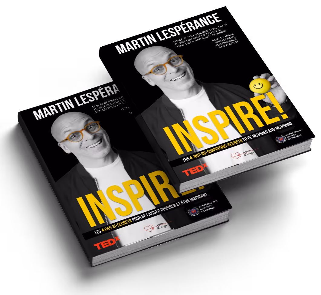 Martin Lesperance Book Inspire EN