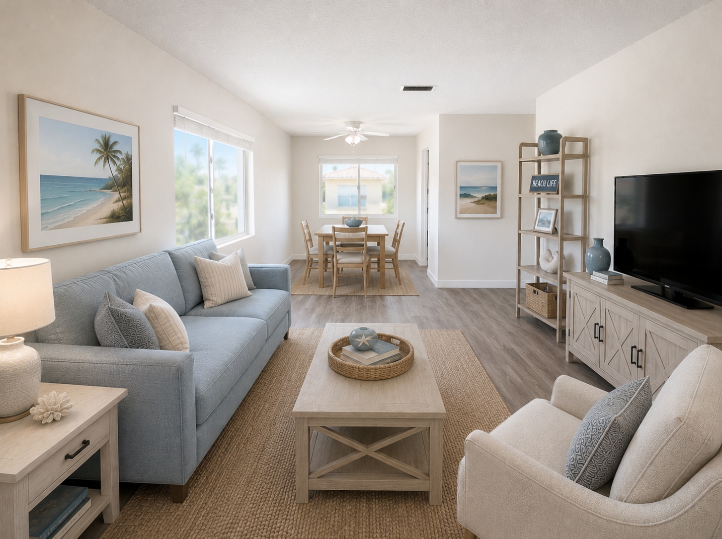 Living room area