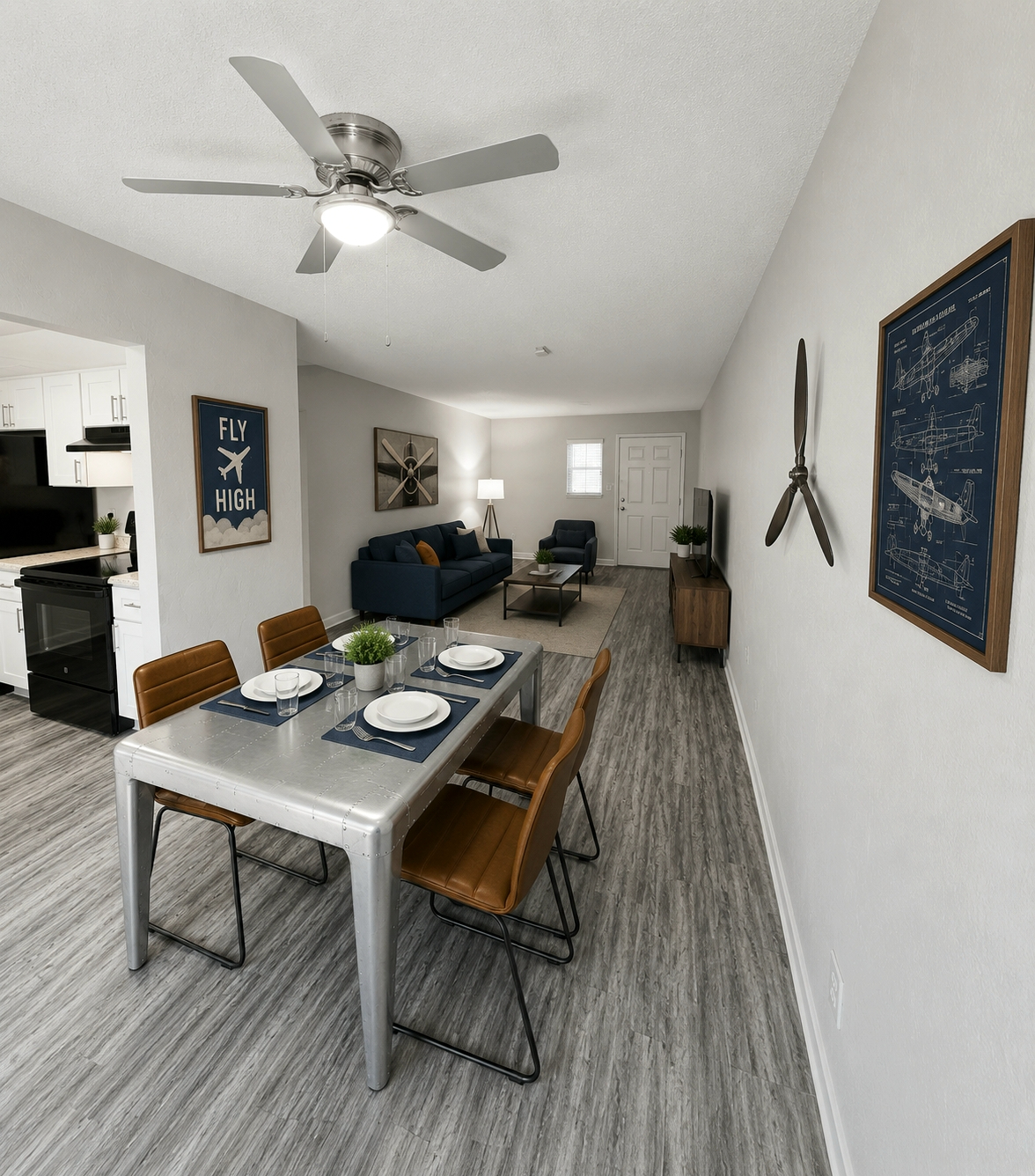 Living room area