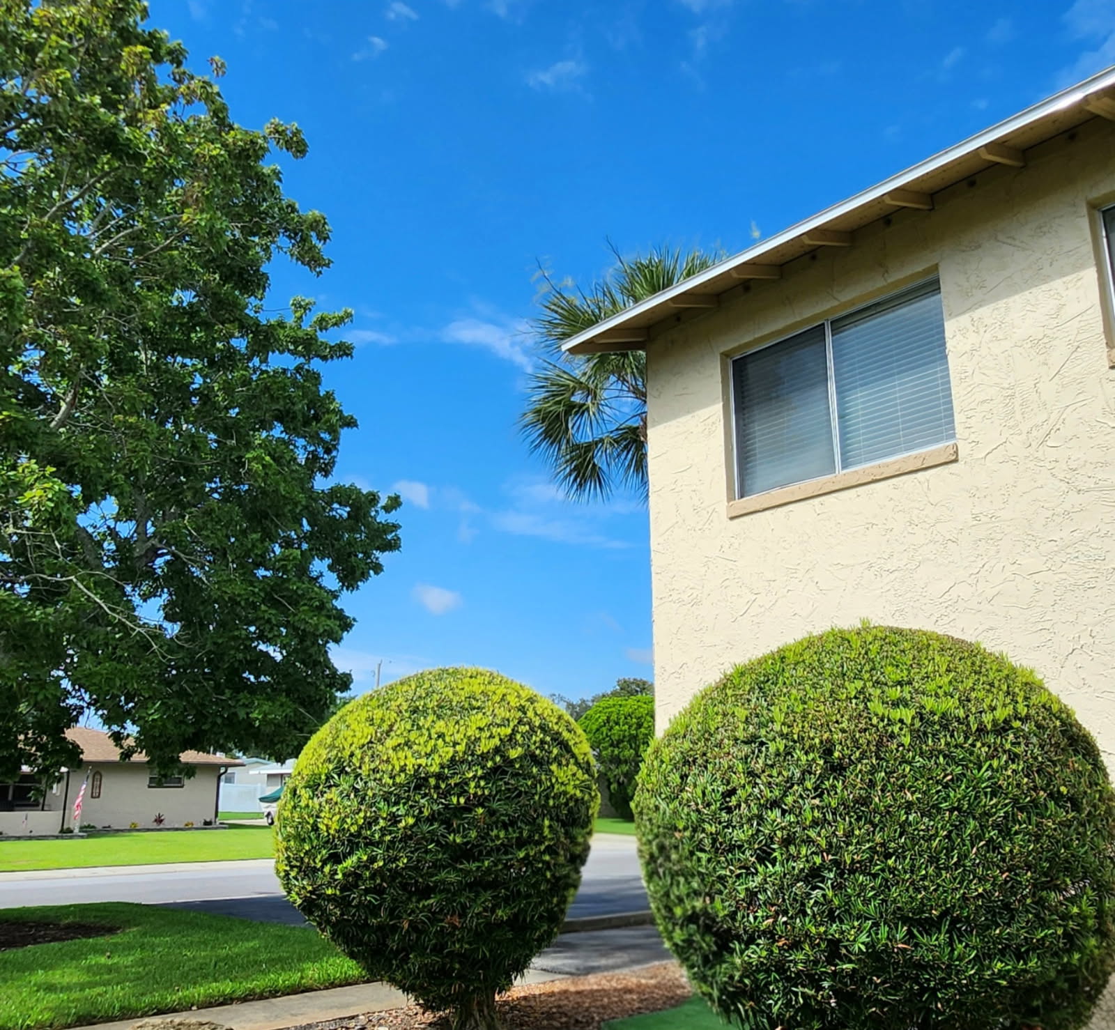 exterior of property 