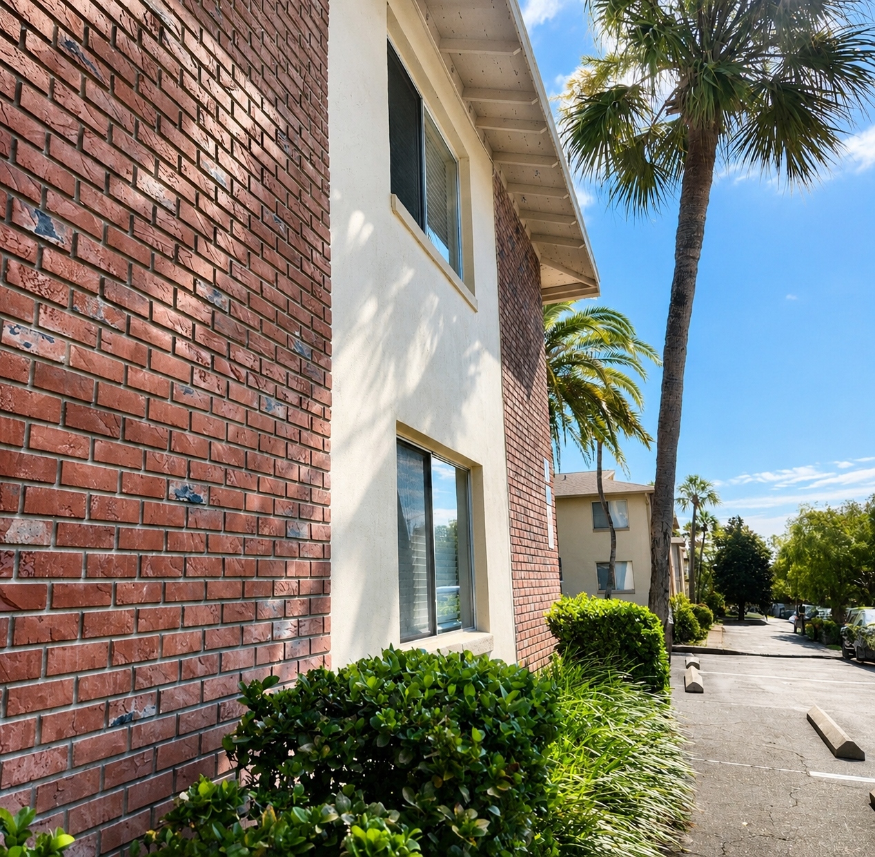 exterior of property 