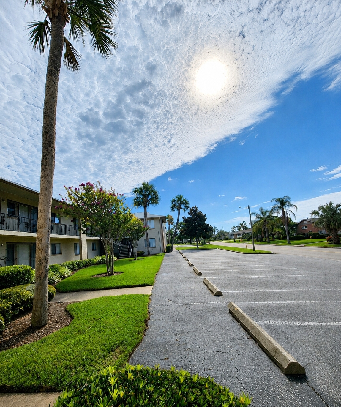 exterior of property 