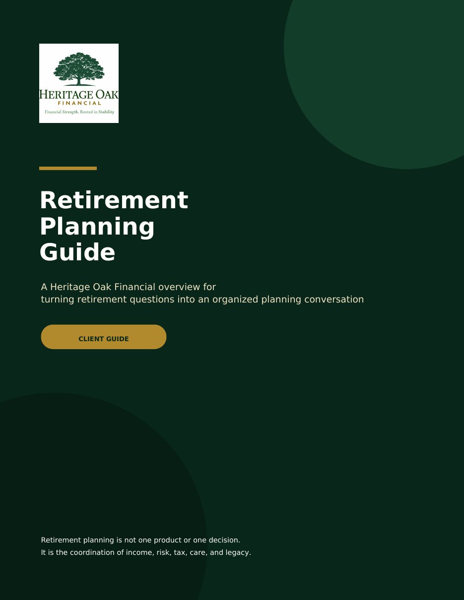 Retirement Planning Guide cover