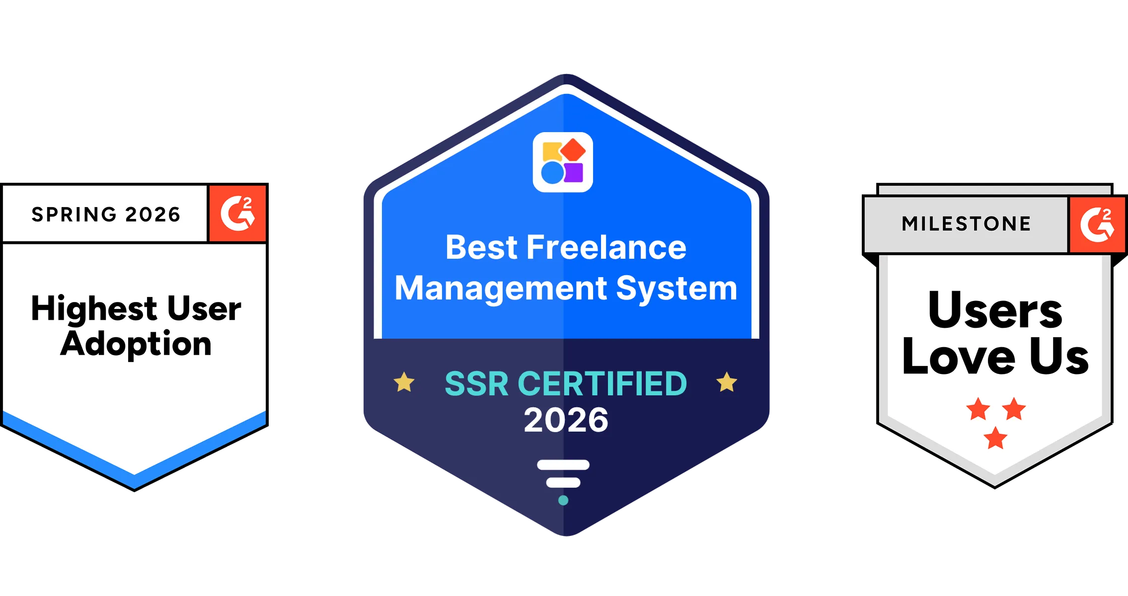 Worksuite G2 SSR Badges