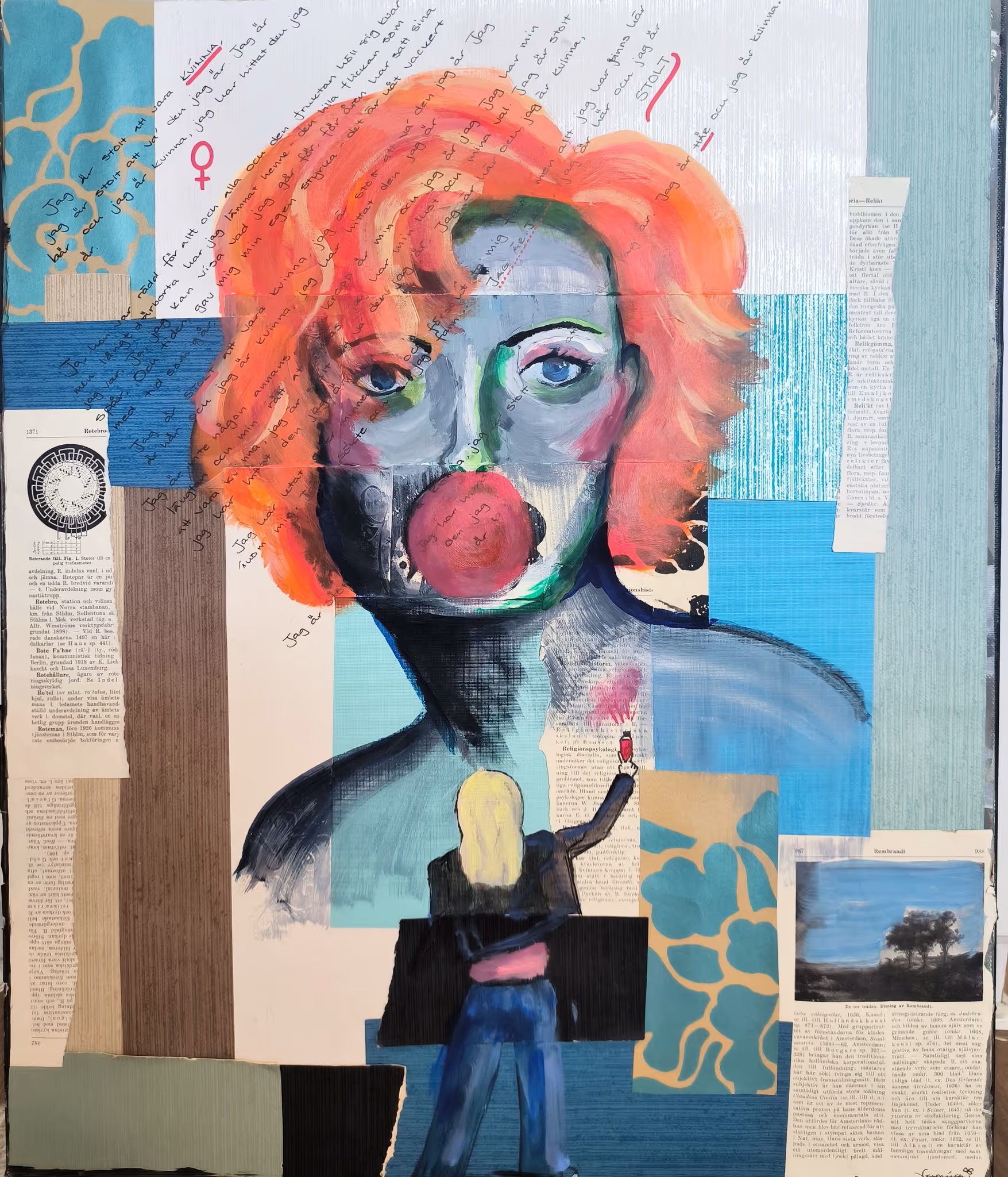 image of a robotic dog assisting a person in a park