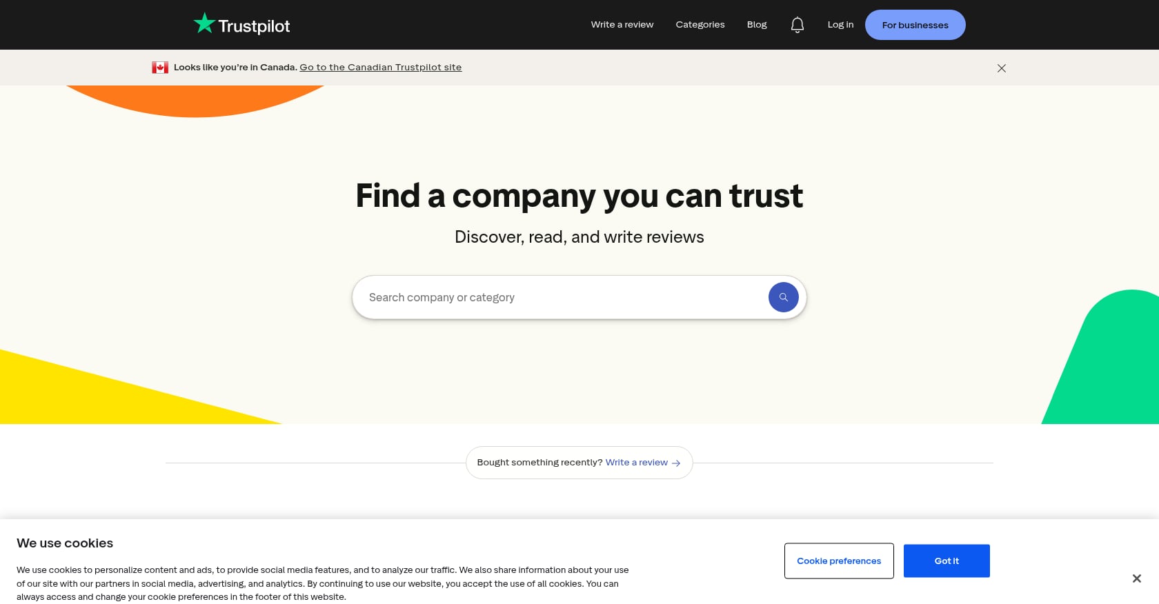Trustpilot Screenshot