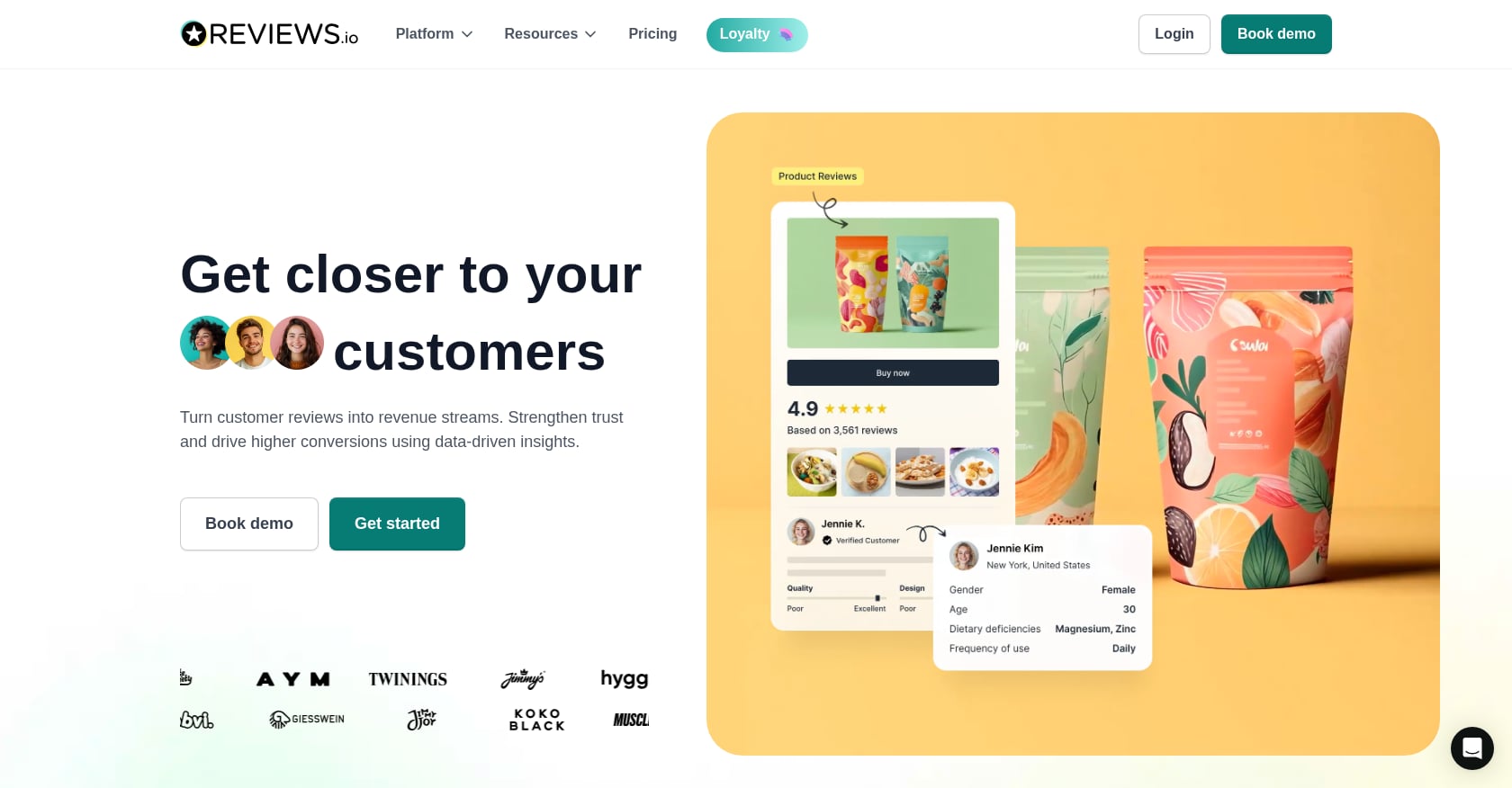 Reviews.io Screenshot