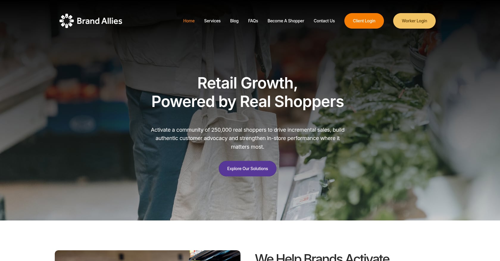 Shopper Advocacy Service Screenshot