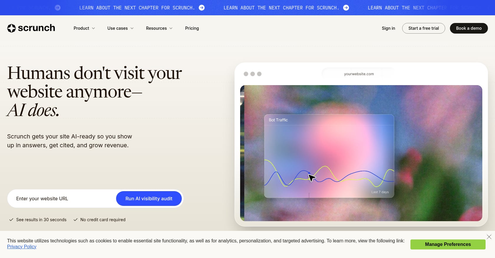 Scrunch AI Screenshot