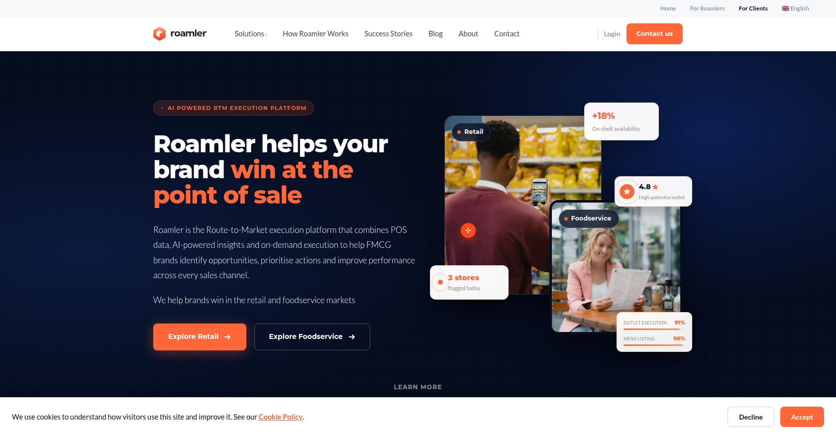 Roamler Screenshot