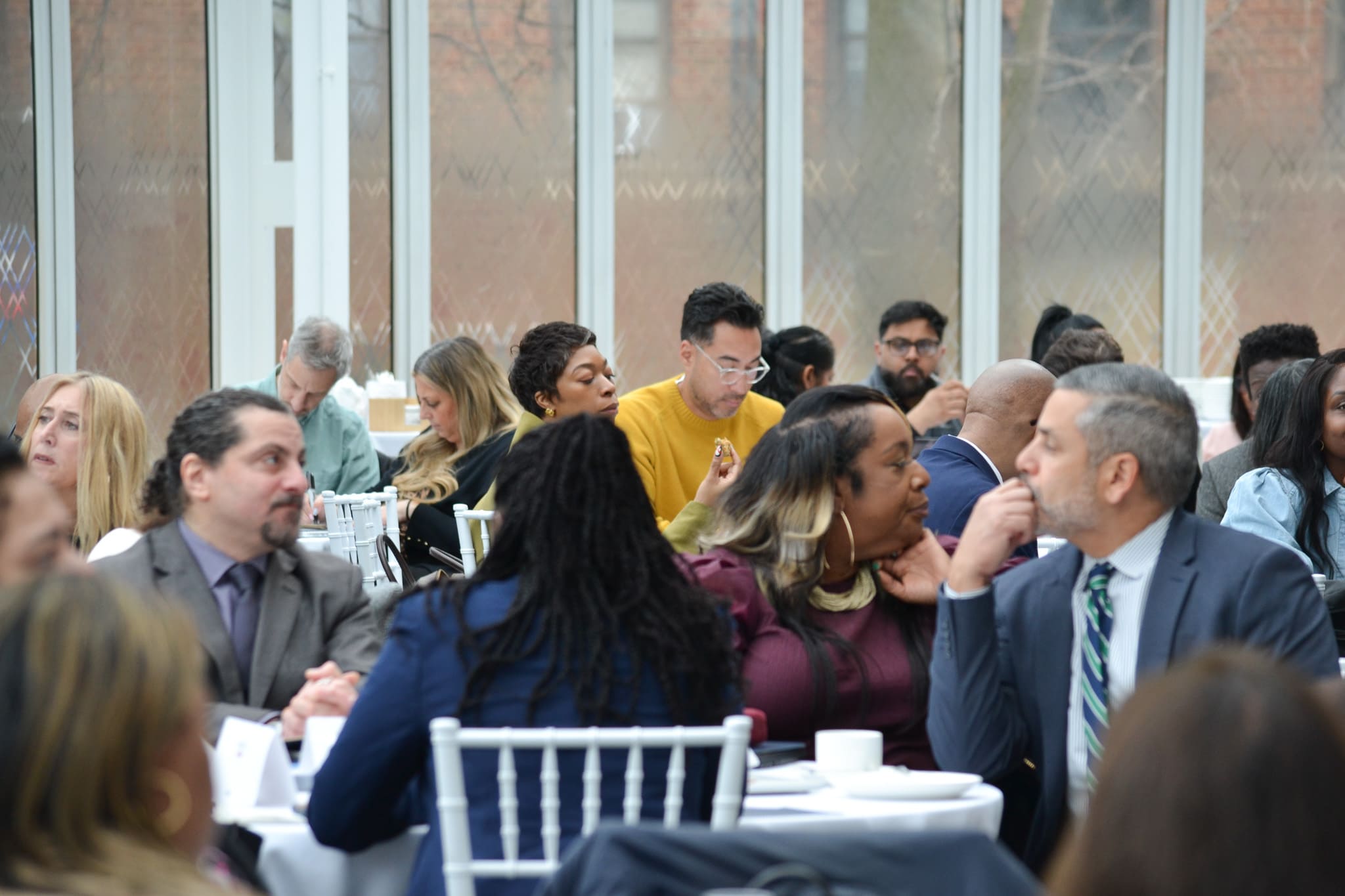 Brooklyn North High Schools students engaged in learning