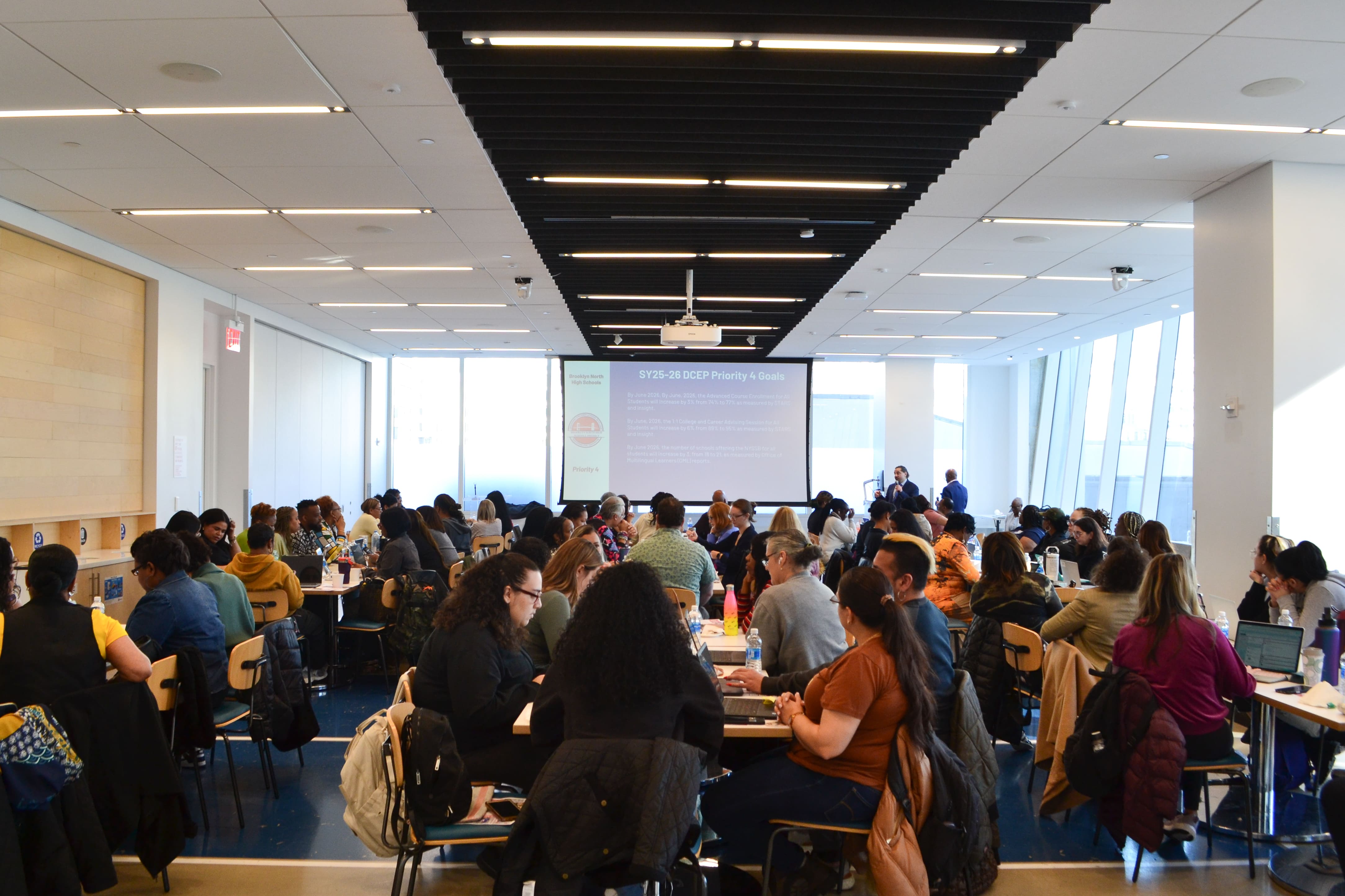 Brooklyn North High Schools students at a school event