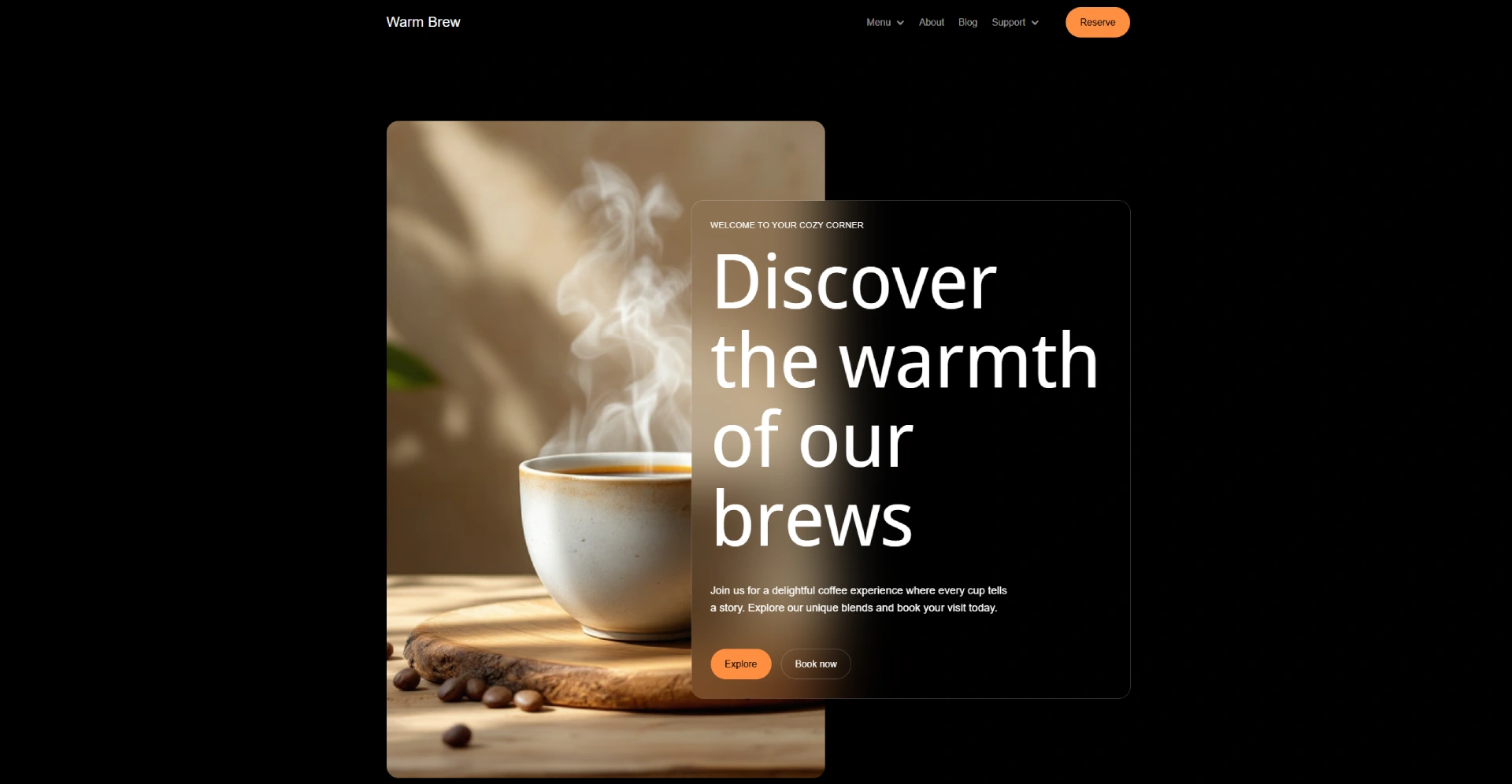[digital project] image of website design on a laptop (for a graphic design studio)