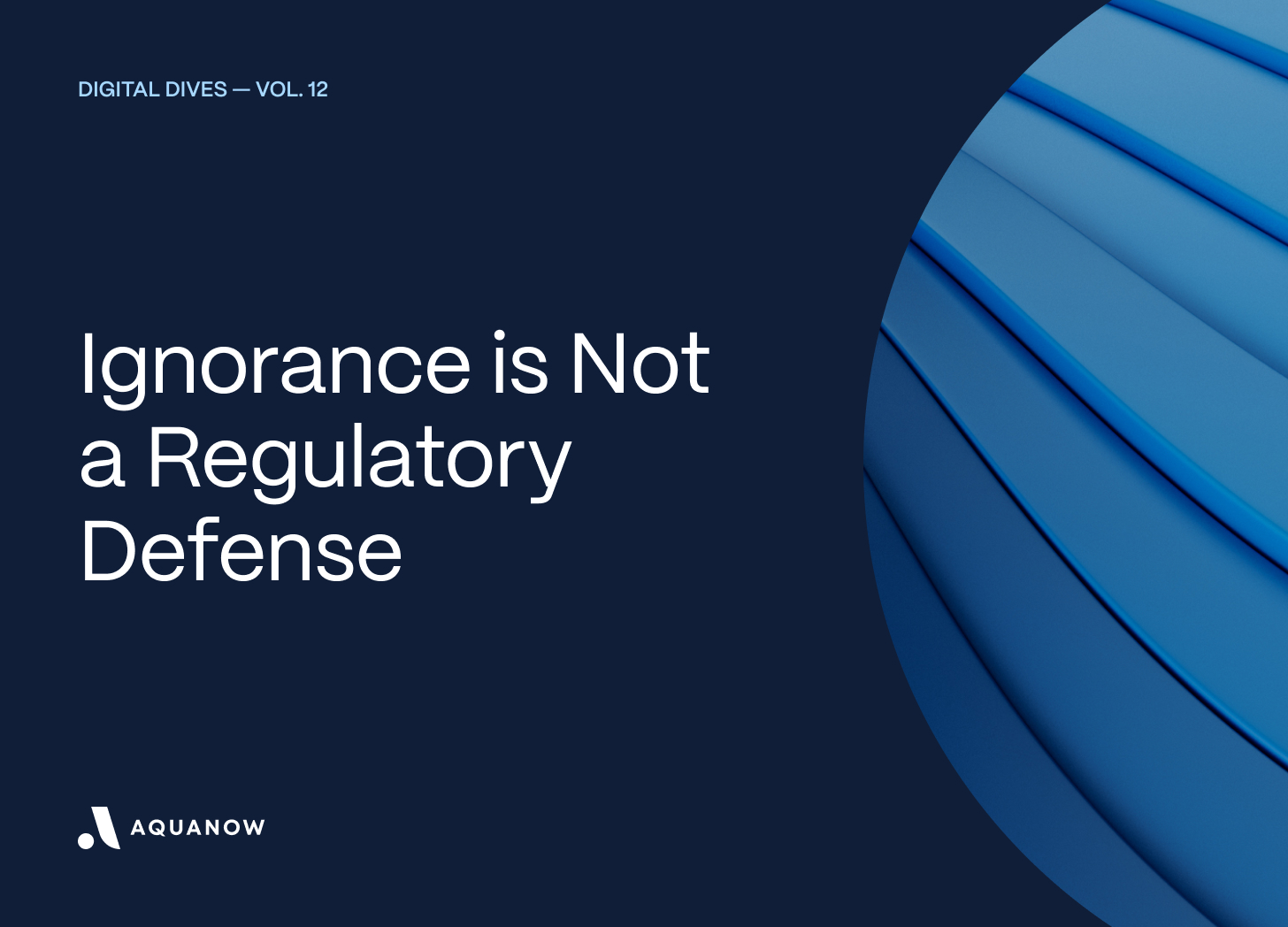 Ignorance is Not a Regulatory Defense 🛡️— Digital Dives Vol. 12