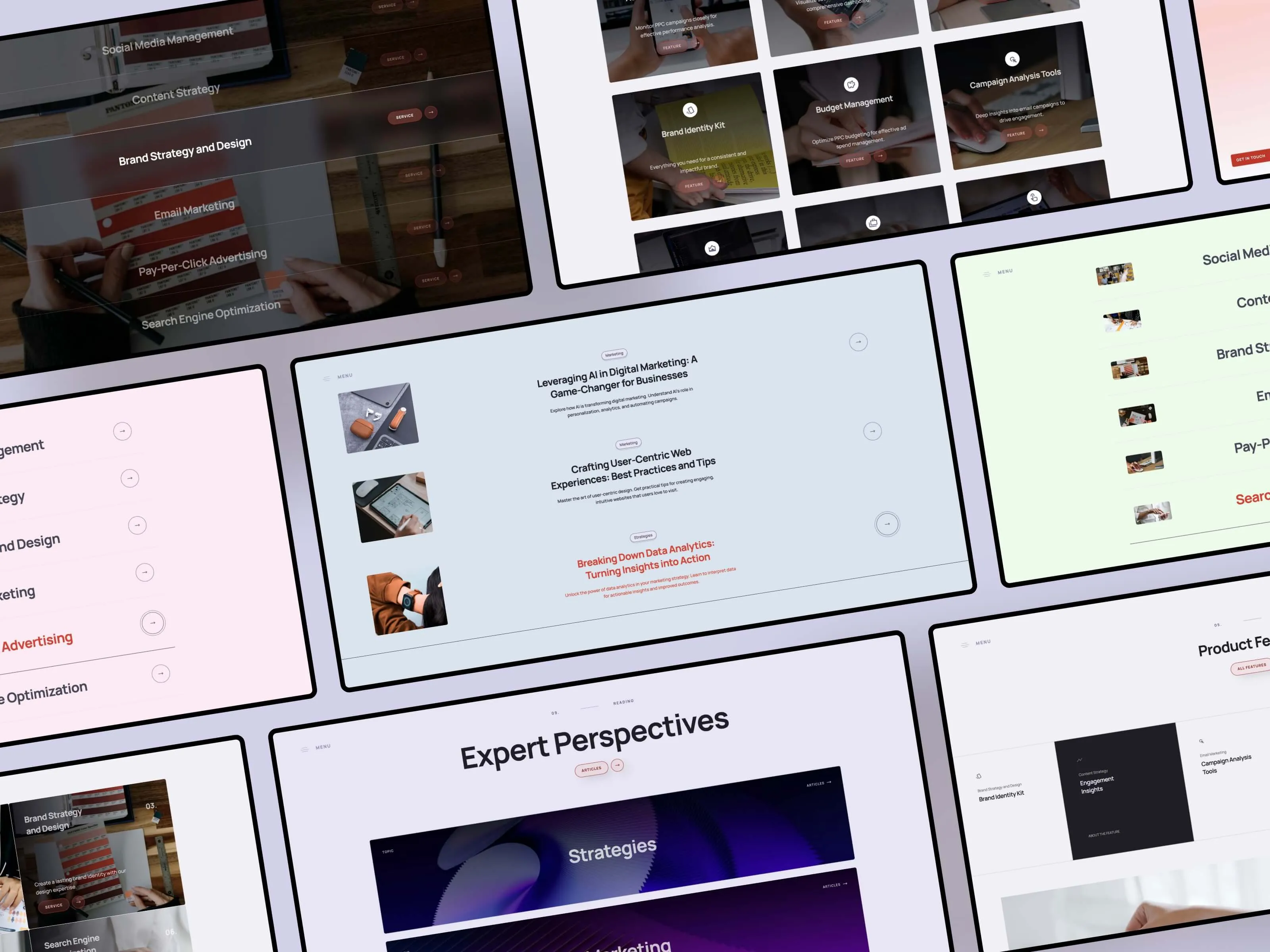 Fragment: The Webflow CMS Template for Marketing Landing Pages