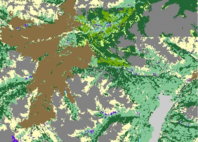 Provincial map detail