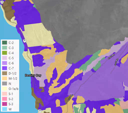 Fuels data visualization for Forsite