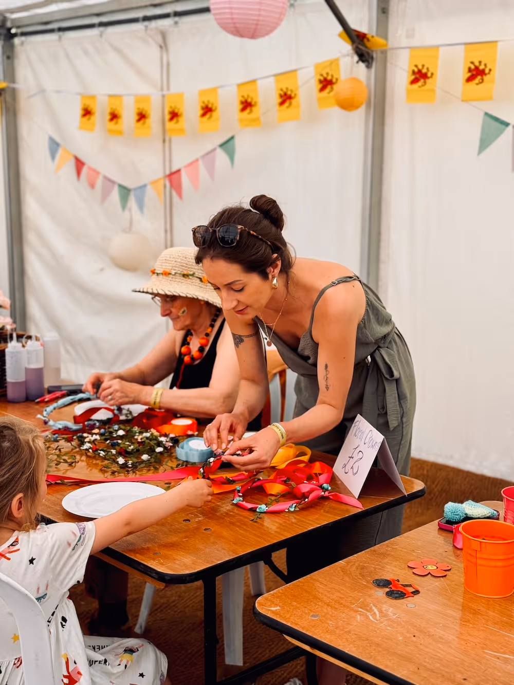 People celebrating Somerset Day.
