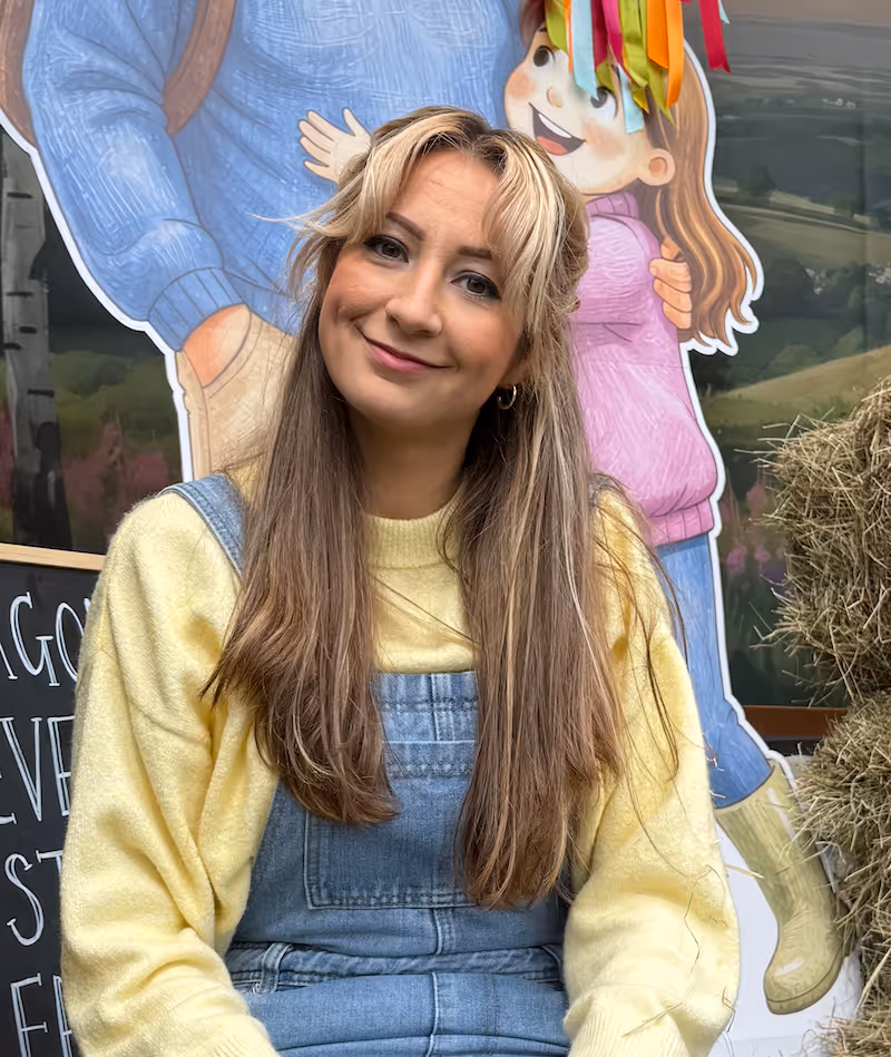 Author & illustrator of the Tail of the Somerset Dragon, Serin Brown.