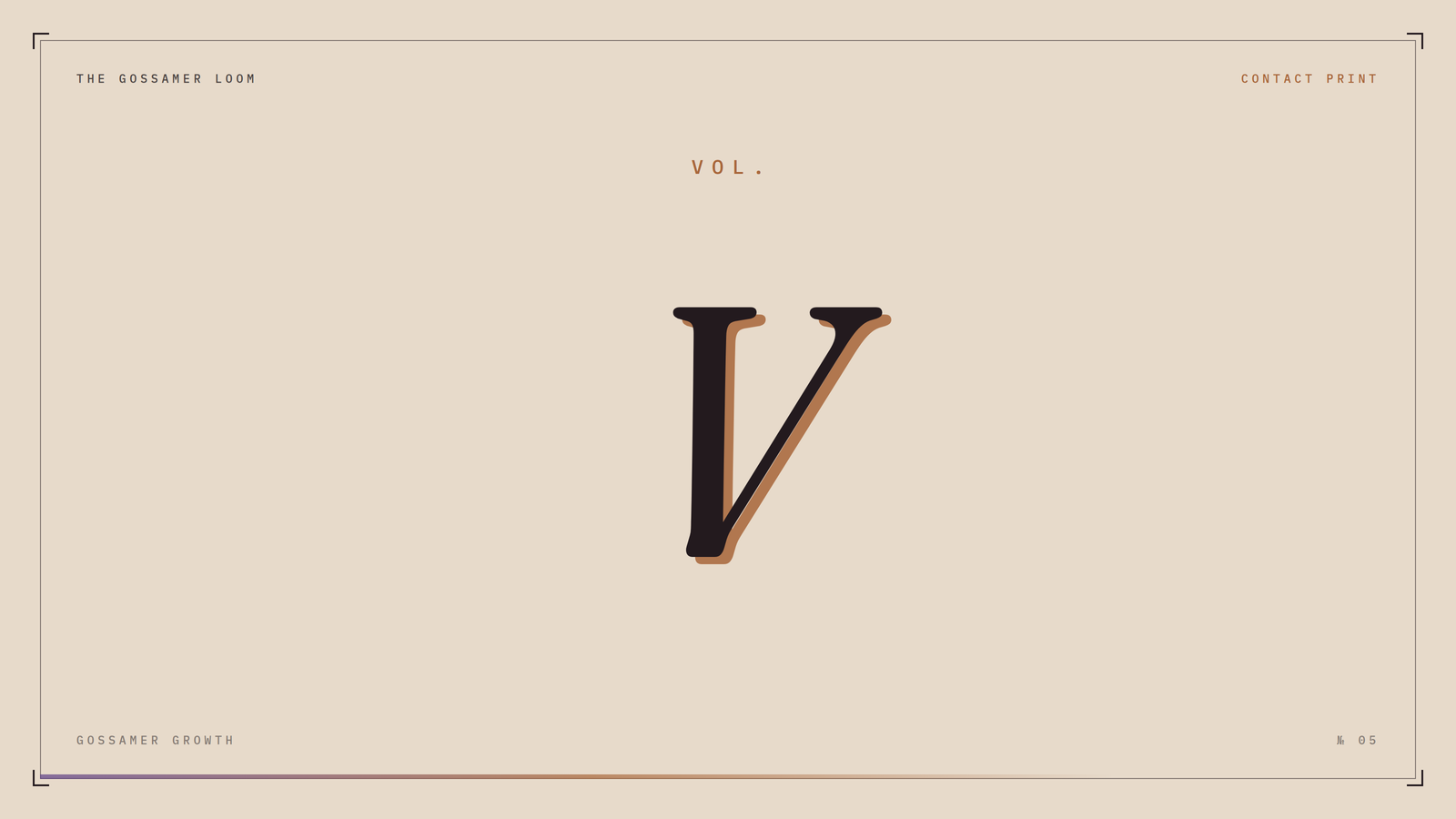 Gossamer Loom Vol. V cover