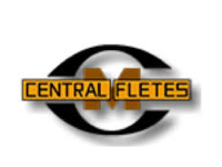 Central Fletes company logo with stylized letters CF enclosed in an eye-shaped design.