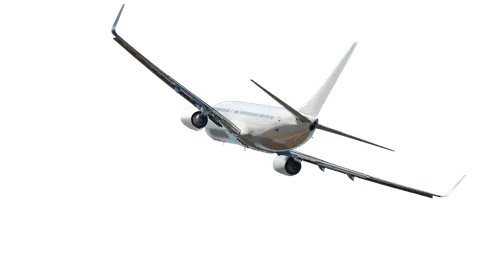 White plane.