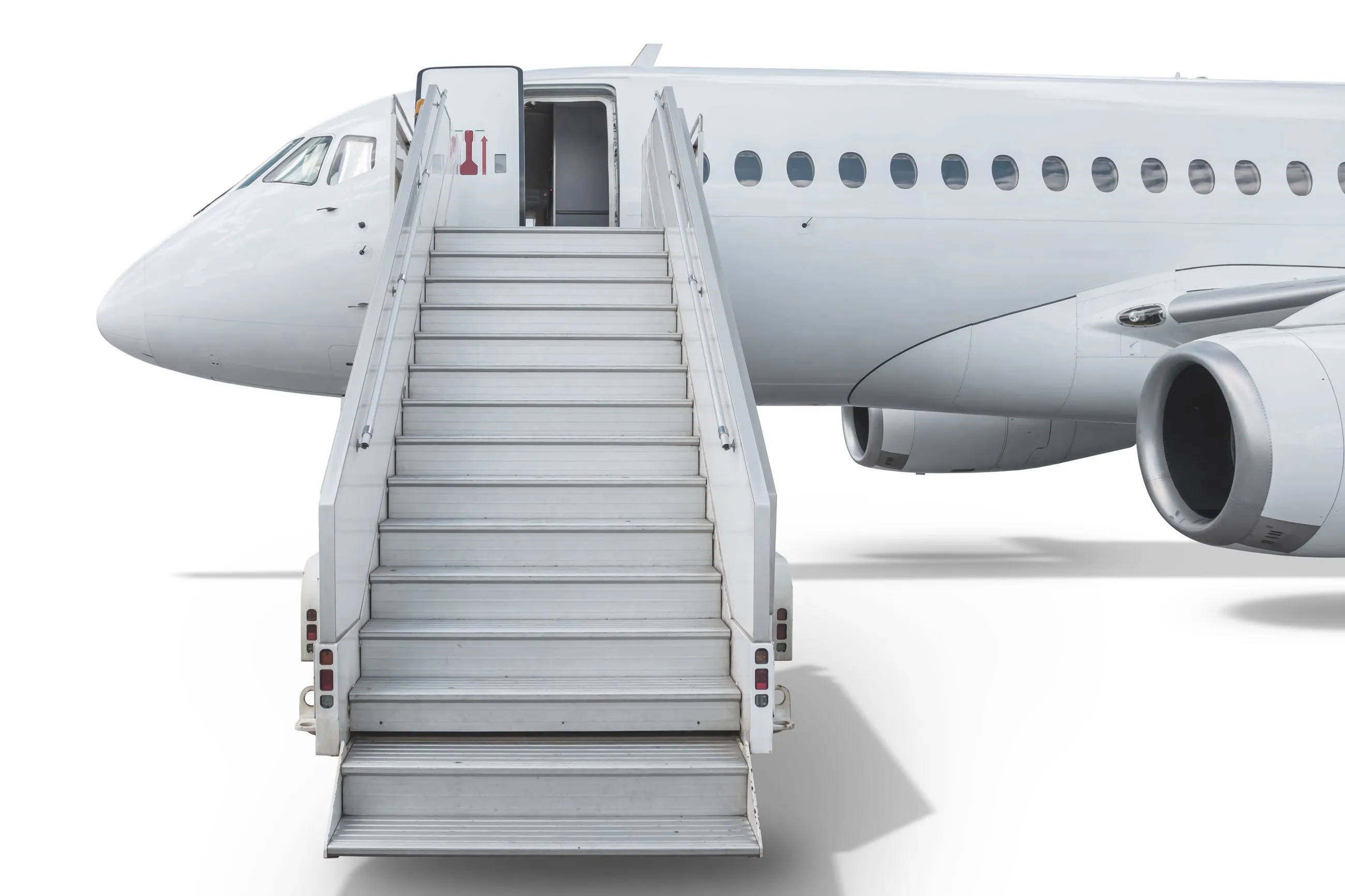 Plane boarding.