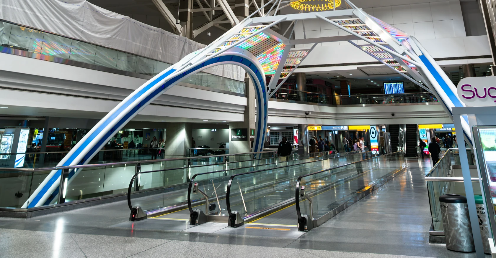 When a Moving Walkway Halts, Tech Gets Repairs in Motion