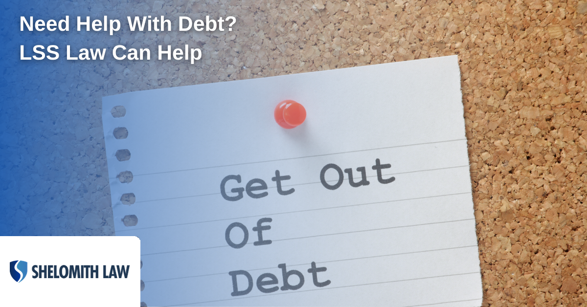 A note for people thinking "I need help with debt".