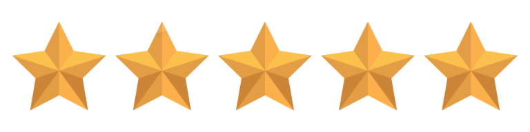 Five gold stars