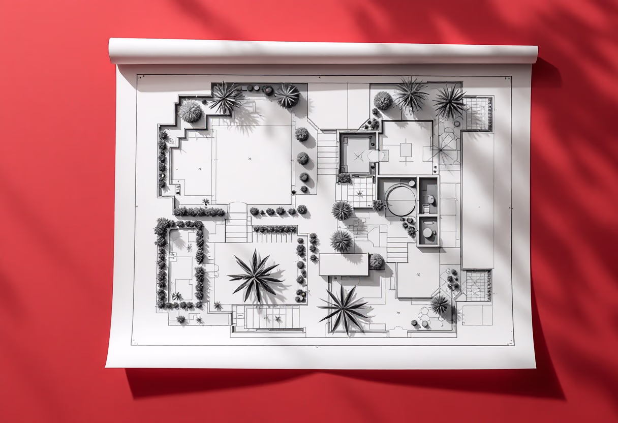 image of garden blueprints