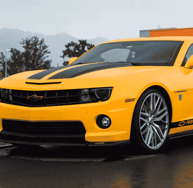 Front of Chevrolet vehicle.