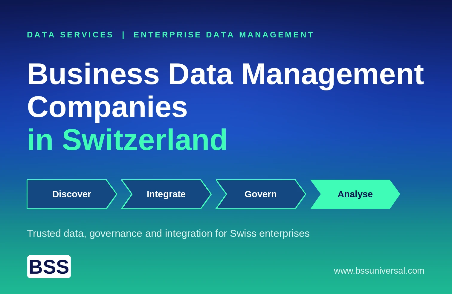Business Data Management Companies in Switzerland