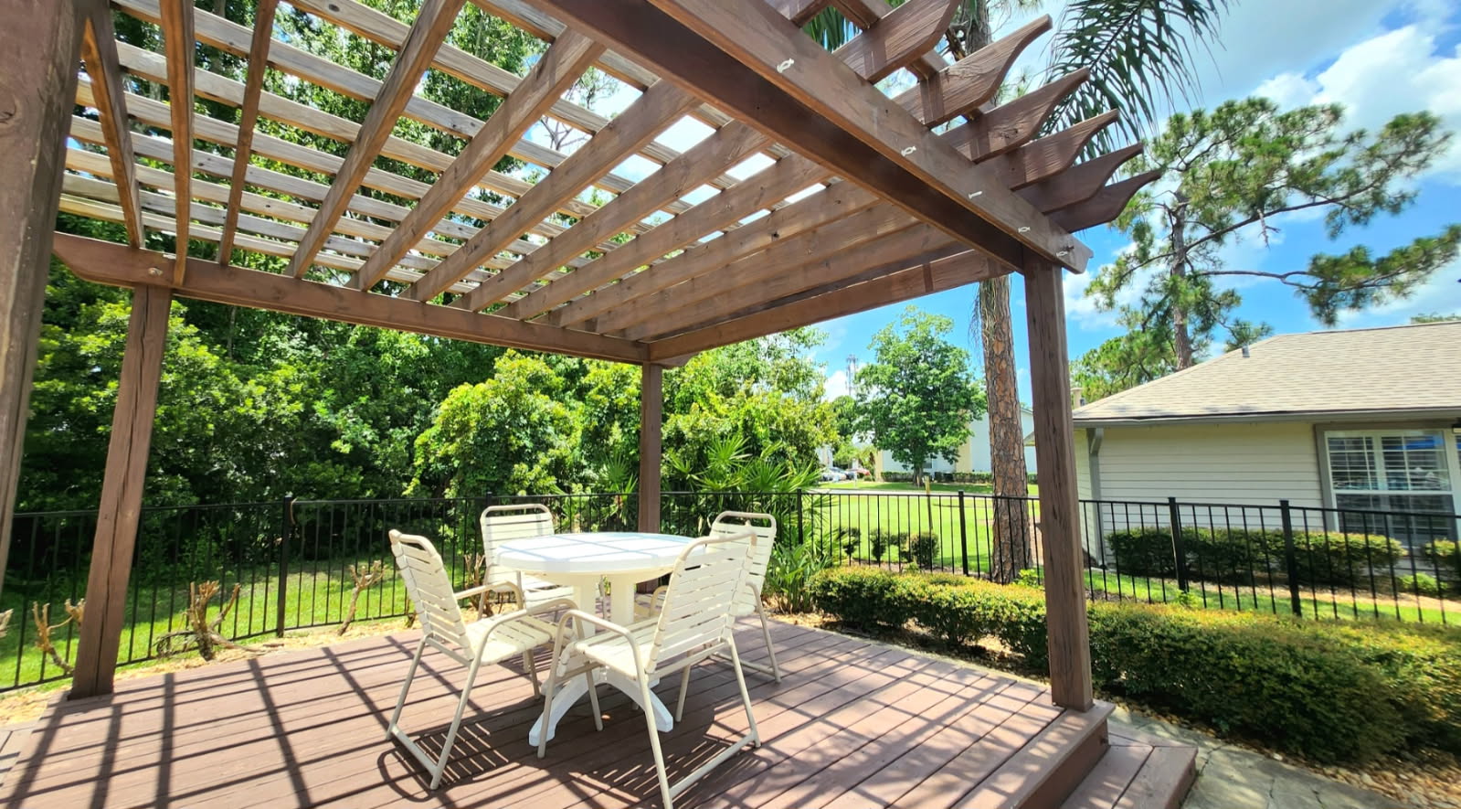 Pergola area