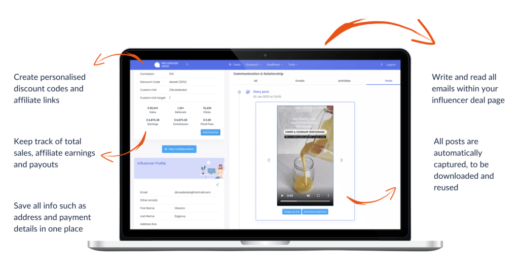 Influencer Relationship Management & Affiliate Marketing: 10X+ ROI 
