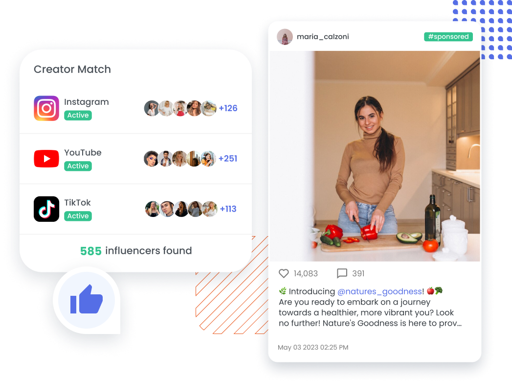Finding Organic Influencers Using Hero Influencers