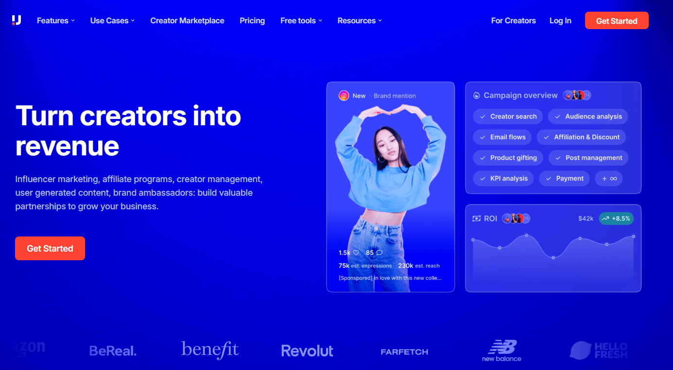 <img src="Upfluence-overview-Phyllo-alternatives" alt="Upfluence Overview Phyllo Alternatives”>