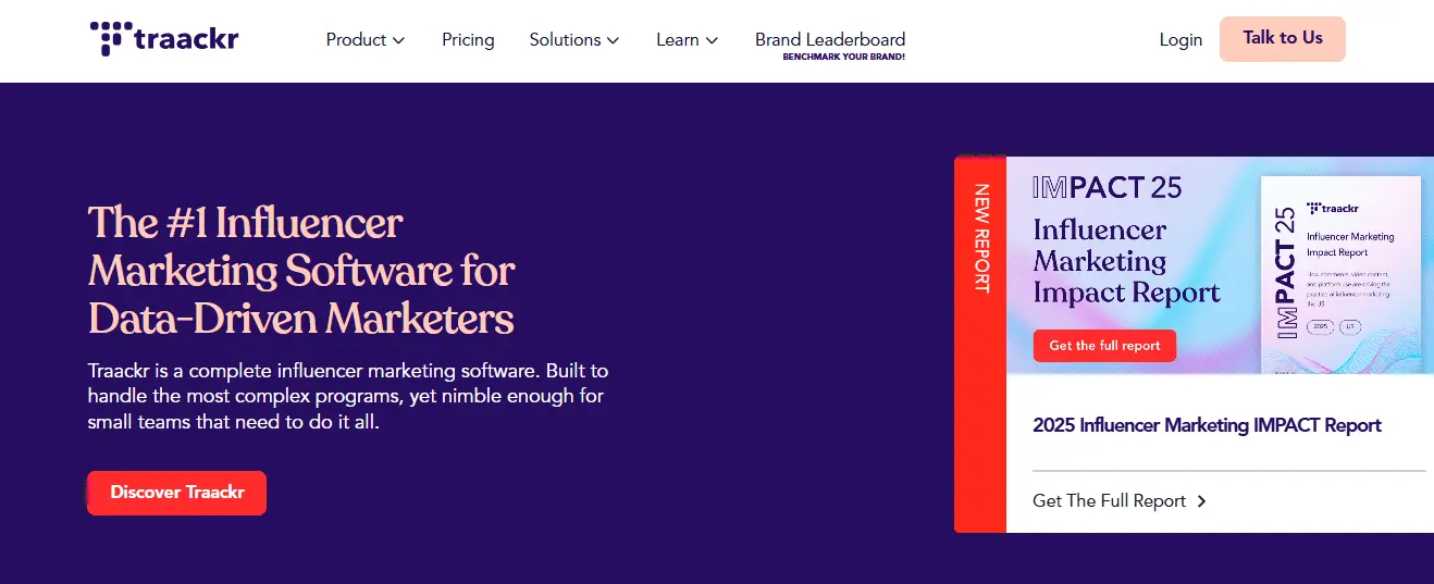 Klear (now part of the Meltwater suite) is one of the oldest and most respected names in influencer marketing. It combines deep social listening with a sophisticated influencer CRM, making it a favorite for enterprise-level PR and marketing teams. Best Fit For: Large corporations and PR agencies that need to monitor brand reputation and manage influencer relationships within a broader social media management stack. How it Works with Wix: Klear integrates into the Wix workflow through its "Connect" module. It allows you to create trackable links and coupon codes that creators can use. By placing a tracking pixel on your Wix "Thank You" page, Klear can attribute sales and revenue directly back to your campaigns. Pricing: Meltwater does not publicize pricing, but it is strictly an enterprise solution. Annual Contracts: Typically start around $15,000 - $25,000/year depending on the suite of tools selected. Ease of Use (UX/UI): Users often describe the platform as "professional and polished." Because it's an enterprise tool, the UI is designed for power users who need to generate complex reports for executive teams. Customer Support: As an enterprise client, you receive top-tier support, including a dedicated account team, quarterly business reviews, and 24/7 technical assistance. Key Features: The Klear Score: A proprietary 0-100 score that measures a creator's true influence and authority in their specific niche. Deep Social Listening: Monitor who is talking about your brand (and your competitors) on social media, even if they haven't been recruited as an influencer yet. Automated Campaign Tracking: Captures all content (including disappearing Stories) and provides real-time updates on campaign reach and engagement. Enterprise Governance: Allows for multi-team access and "approvals" workflows, ensuring that all influencer content aligns with brand guidelines before going live. Integrated Payments: Built-in global payment system that handles tax compliance and multi-currency transfers for your creator partners. Platform Limitations: Complex Onboarding: Due to the breadth of the Meltwater suite, it can take several weeks for a team to become fully proficient in the software. Cost Prohibitive: The high price point and annual commitment make it unsuitable for small DTC brands or those just testing influencer marketing.
