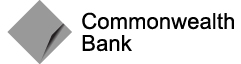 Commonwealth Bank Logo - Black & White Version
