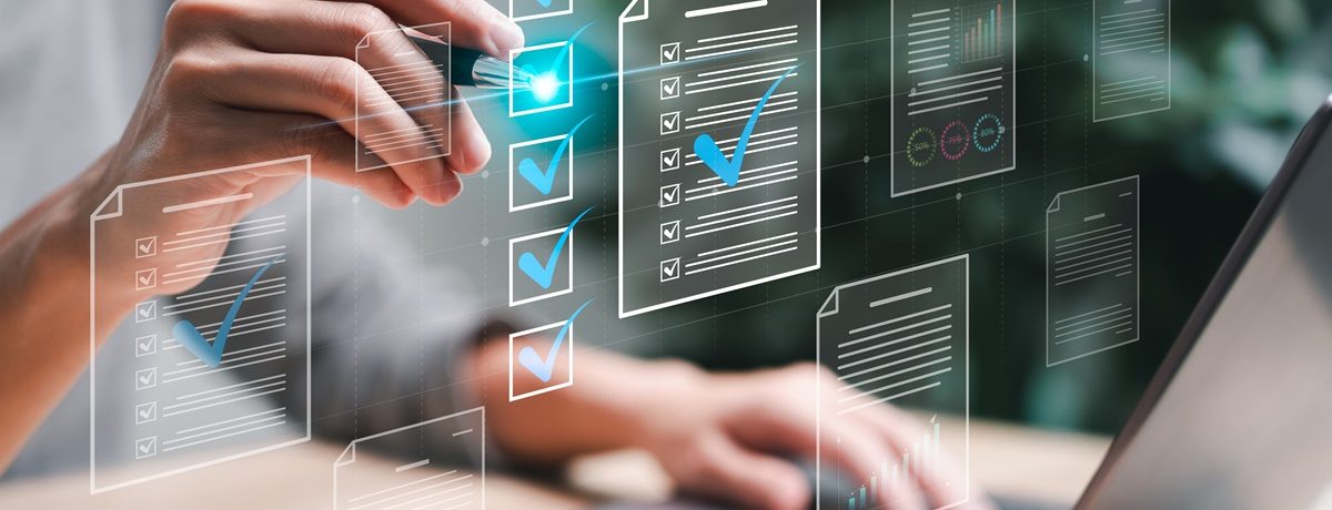 Smart city illustration showing residential communities and urban properties managed through ManageCasa property management software.