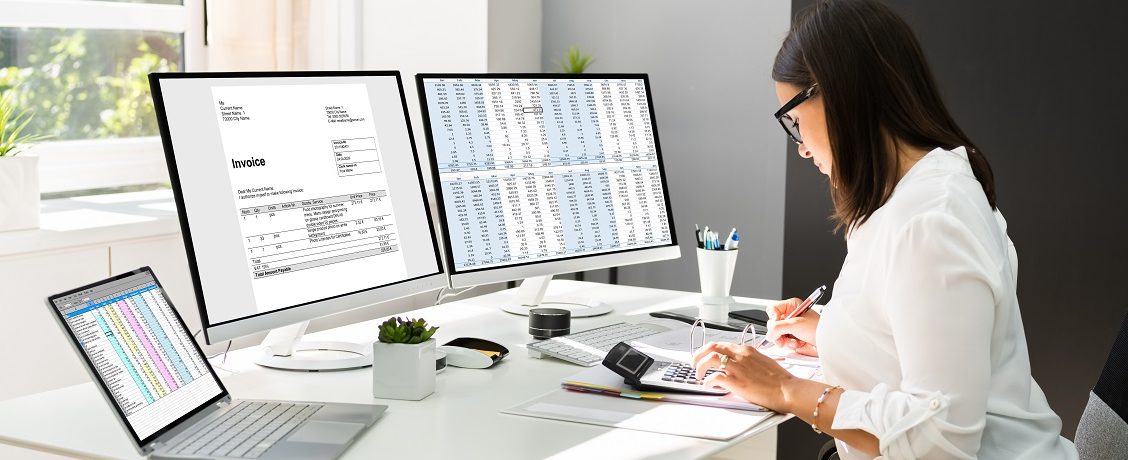 Smart city illustration showing residential communities and urban properties managed through ManageCasa property management software.