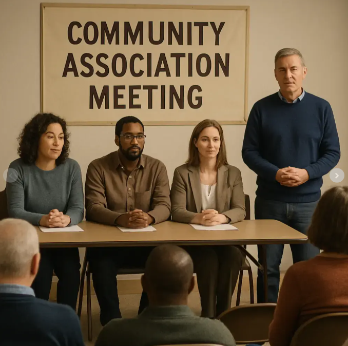 managecasa Representation of community association meeting