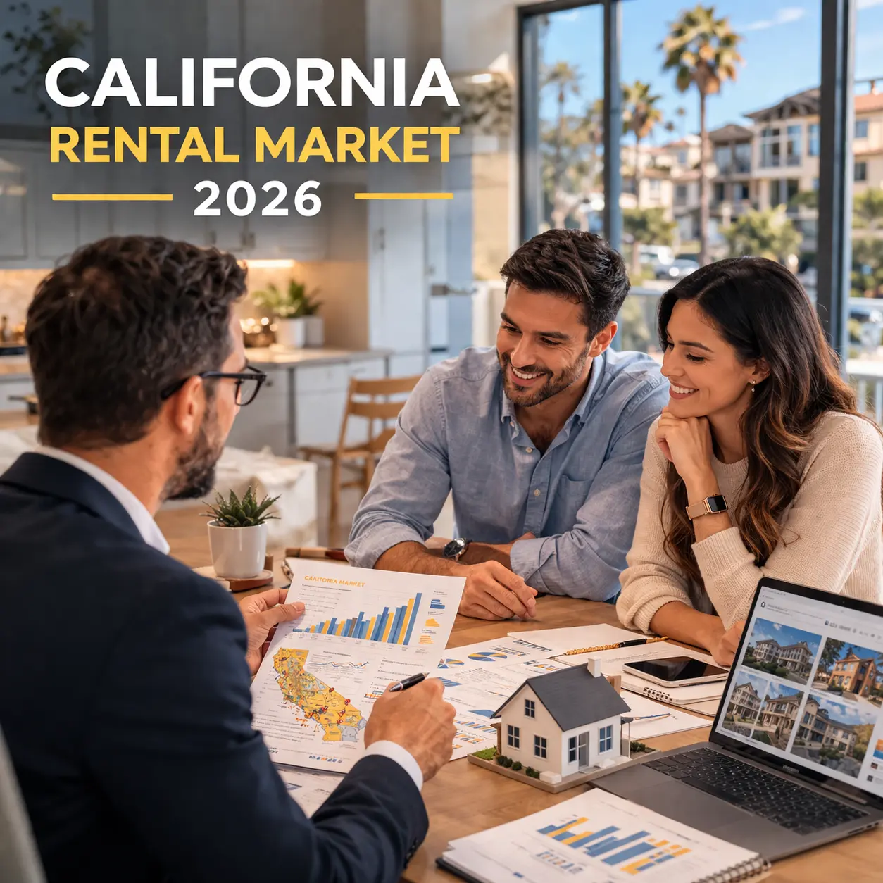 Person holding out hands comparing ManageCasa and Buildium logos, illustrating a property management software comparison.