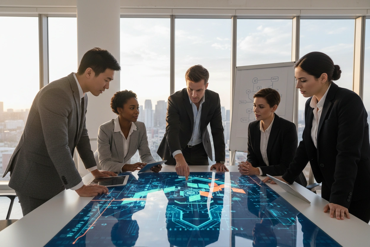 Professional image illustrating Digital Marketing Techniques for Lead Generation