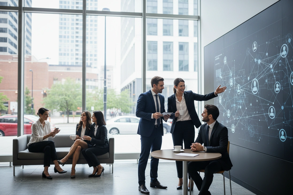 Professional image illustrating Common Misconceptions About B2B Social Selling