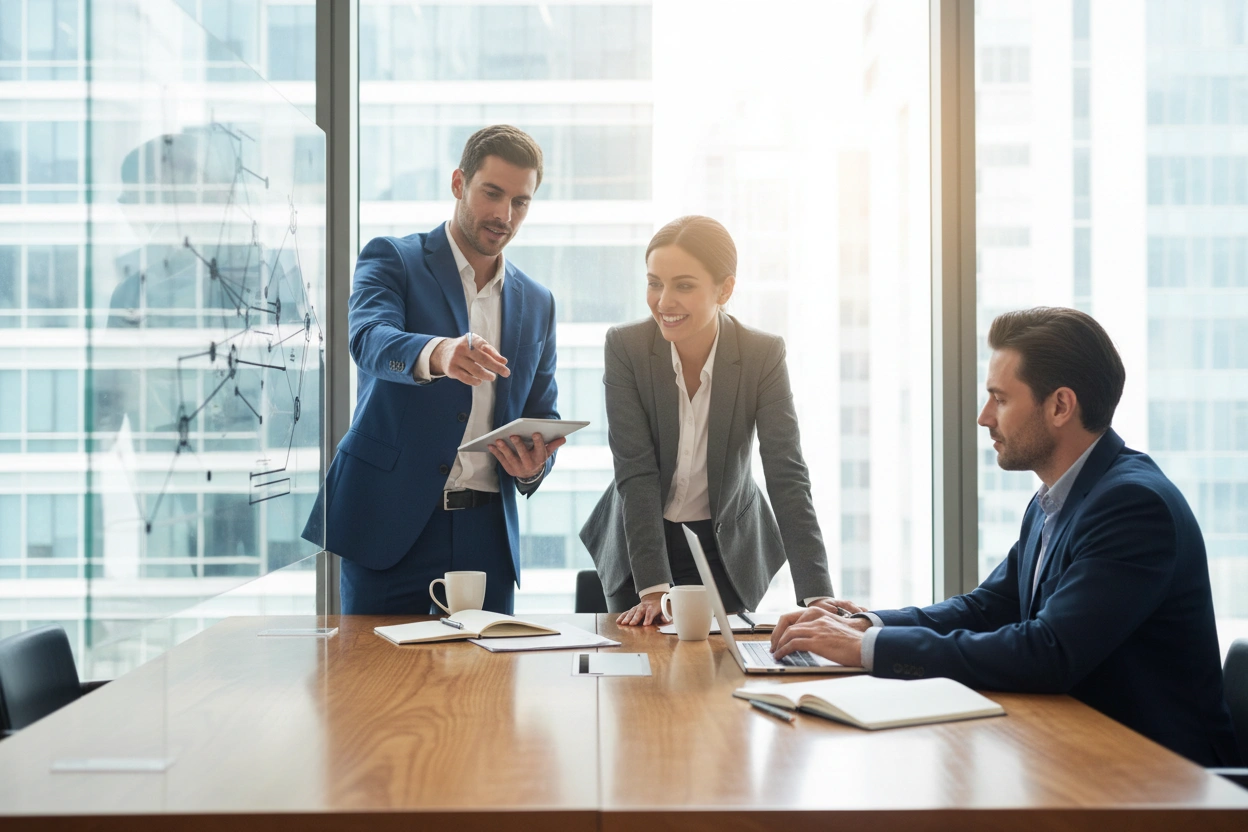 Professional image illustrating Understanding B2B Social Selling
