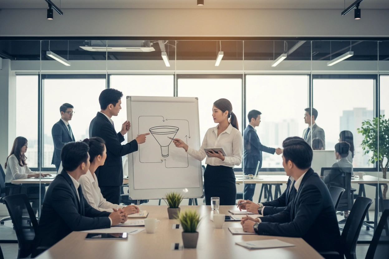 Professional image illustrating Effective Lead Generation Tactics